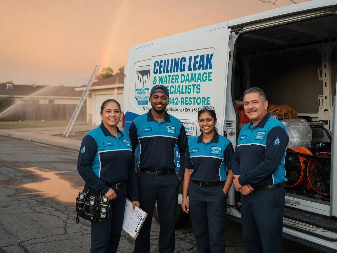 Ceiling Leak Cleanup company in Lindstrom, MN