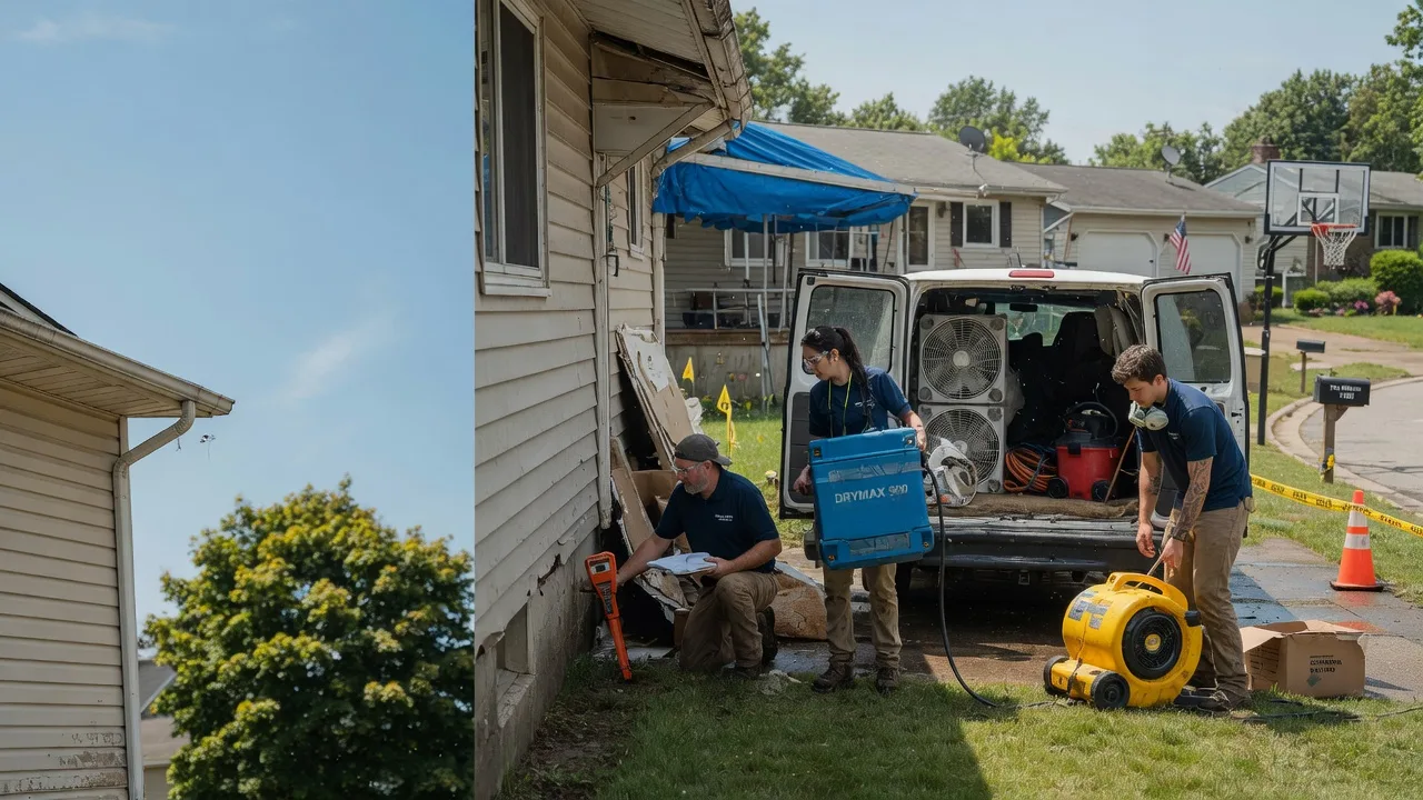 Ceiling Leak Cleanup in Lindstrom, MN near me