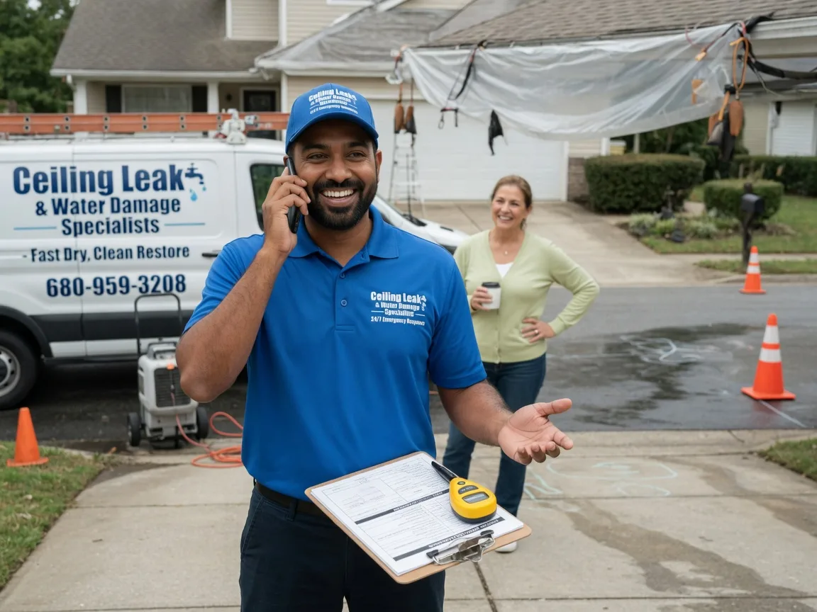 Ceiling Leak Cleanup Lindstrom, MN FAQs